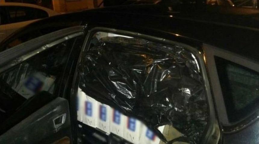 Erzincan Da 12 Bin 830 Paket Ka&ccedil;ak Sigara Ele Ge&ccedil;irildi