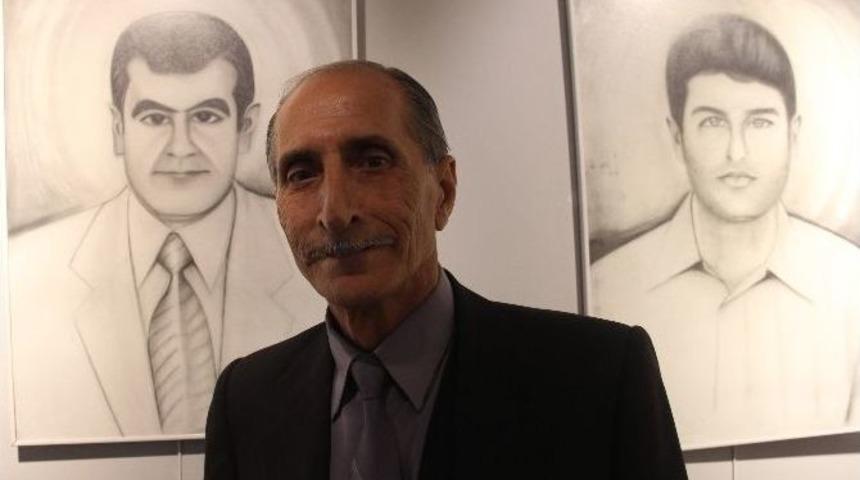 (&ouml;zel Haber) Puslu Camlarda Resim Yapmayı &Ouml;ğrendi, Huzurevinde Sergi A&ccedil;tı