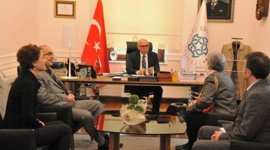 Tekirdağ Baro Başkanı Avukat Huriye Altay Erol&rsquo;dan S&uuml;leymanpaşa Belediyesine Ziyaret