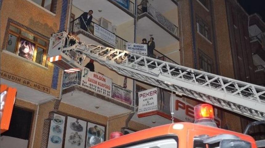 K&ouml;m&uuml;rl&uuml;kte &Ccedil;ıkan Yangın Korkuttu