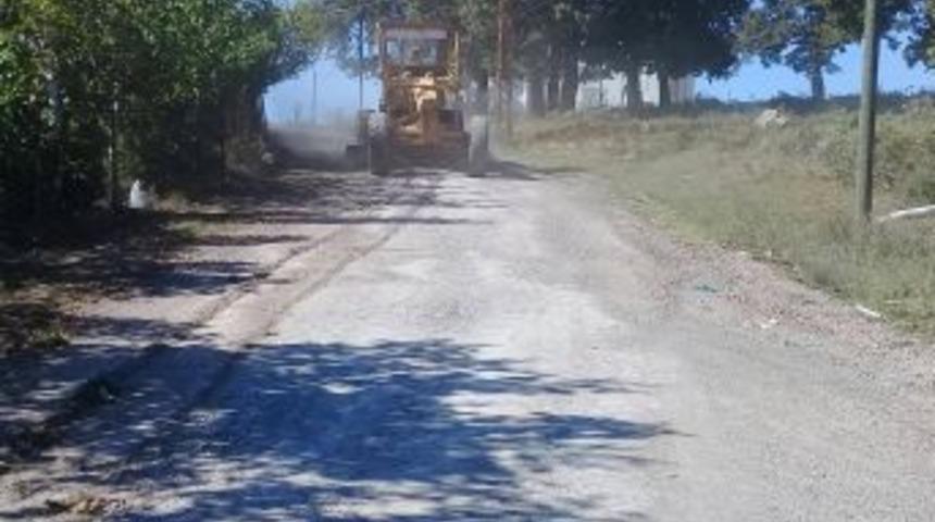 İlimtepe-erikli Yolunda Çalışma