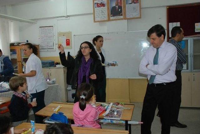 Didim’de 2. Sınıf Öğrencilerine Diş Sağlığı Eğitimi 1