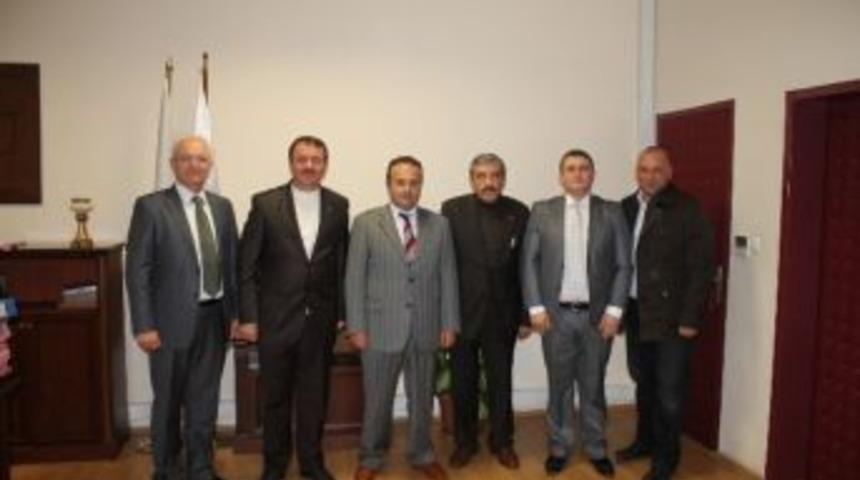 M&uuml;siad D&uuml;zce Şubesinden Ağır Ceza Reisine Ziyaret