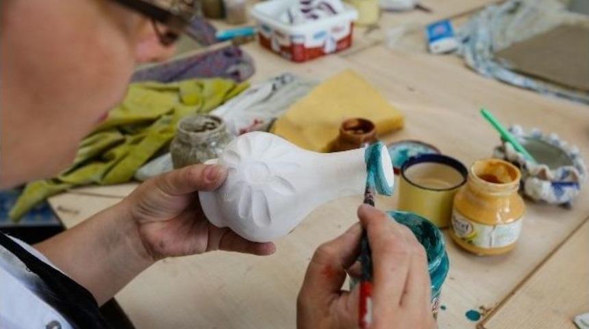 Sincan&rsquo;da Hobi Ve Meslek Edindirme Kurslarına Yoğun İlgi