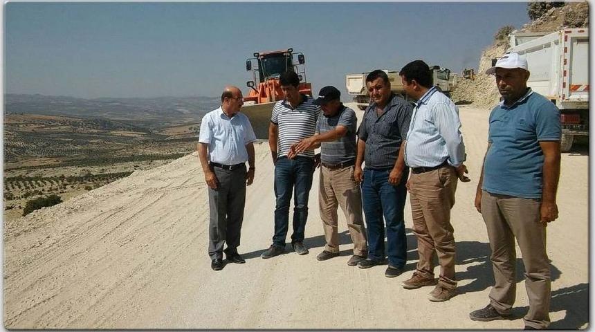 Ravanda Kalesine Giden Yolda &Ccedil;alışmalar Devam Ediyor