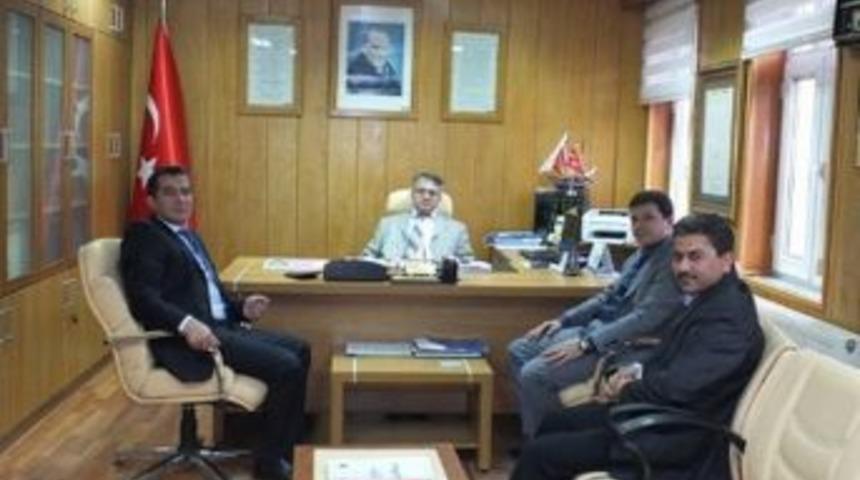 Denetimli Serbestlik M&uuml;d&uuml;r&uuml;&rsquo;nden İl M&uuml;ft&uuml;s&uuml;&rsquo;ne Ziyaret