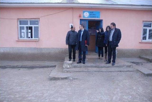 Tuşba İl&ccedil;e Milli Eğitim M&uuml;d&uuml;r&uuml; Ceylani, Mahalle Okullarını Ziyaret Etti 2