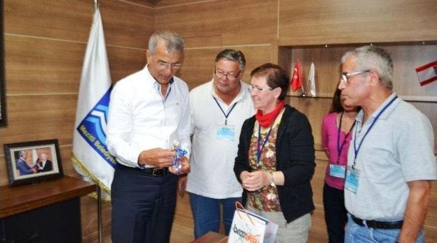 Alman Heyetinden Başkan Tarhan&rsquo;a Ziyaret