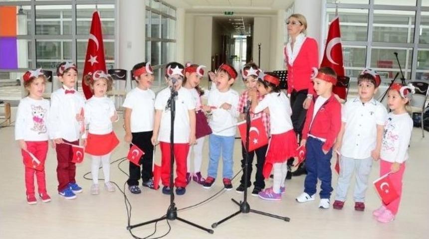Esog&uuml; Valide Malhatun Anaokulu&rsquo;nda Cumhuriyet Bayramı Kutlaması