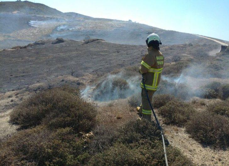Avşa’da Arazi Yangını G4