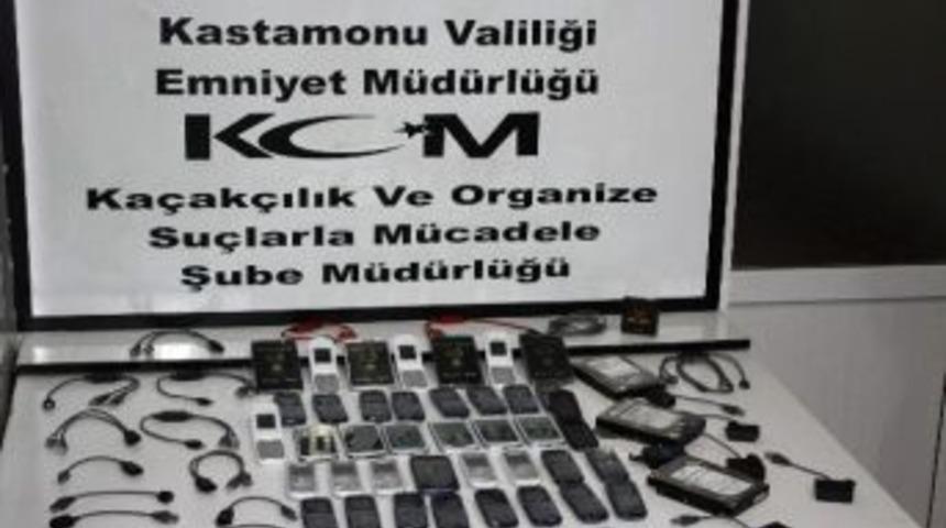 Kastamonu&rsquo;da Ka&ccedil;ak Telefon Yakalandı
