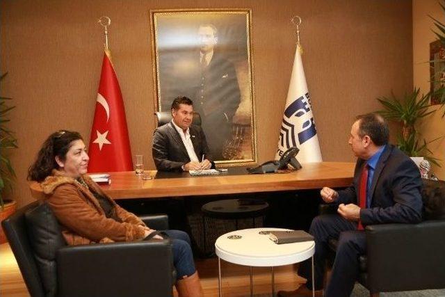 Zeyyat Mandalinci’den Başkan Kocadon’a Ziyaret 1