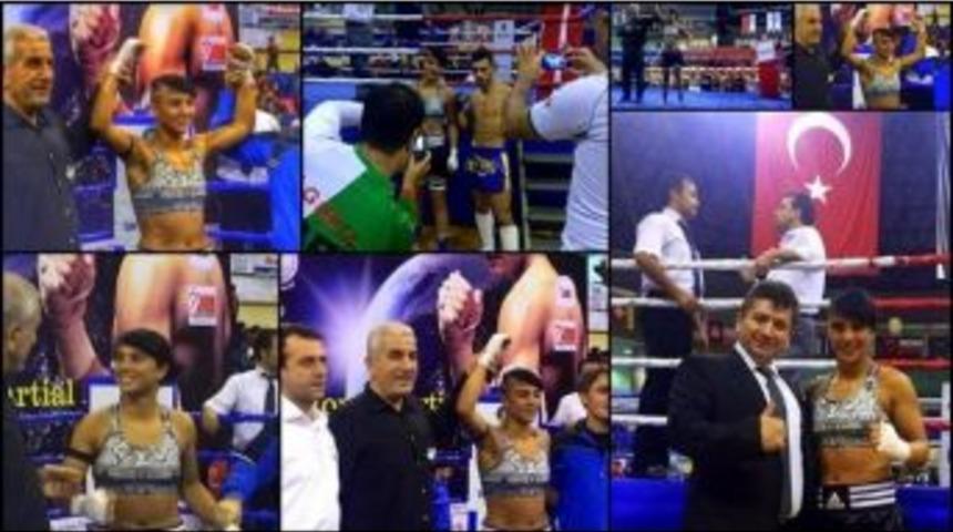 Trabzonlu Sabriye, Kicboks&rsquo;ta Şampiyon Oldu