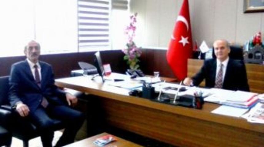 Dp Eski Gik &Uuml;yesi Ocakoğlu&rsquo;ndan Rekt&ouml;r &Ccedil;elebi&rsquo;ye Ziyaret