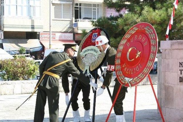 Burdur’da Cumhuriyetin Kuruluşunun 91’inci Yıldönümü Kutlamaları