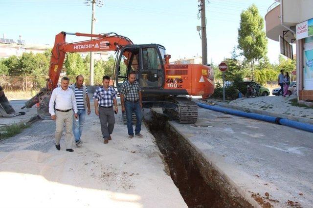 Seydişehir’de İçme Suyu Şebeke Hatları Yenileniyor