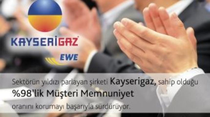 Kayserigaz M&uuml;şterilerini Memnun Etmeye Devam Ediyor