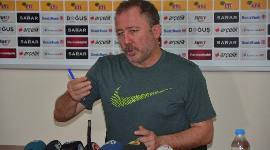 Sergen Yalçın: "biz Buraya 3-5 Maç Çalışmaya Gelmedik"