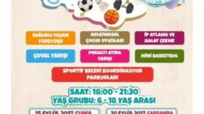 Okullar Açılıyor Spor Günleri Başlıyor