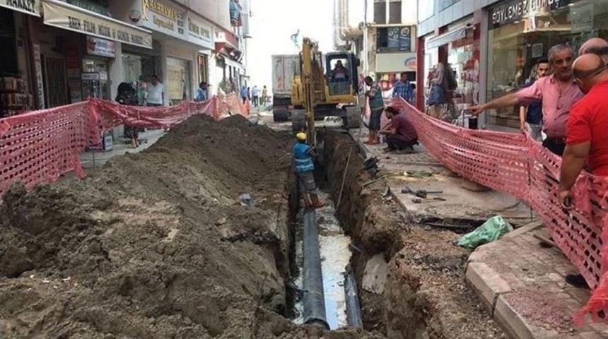 Fatsa’da Ana Su Hattı Çalışması
