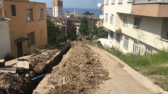 Fatsa’da Ana Su Hattı Çalışması