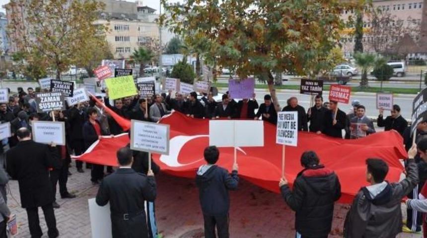 Adıyaman&rsquo;Da '14 Aralık' Protestosu