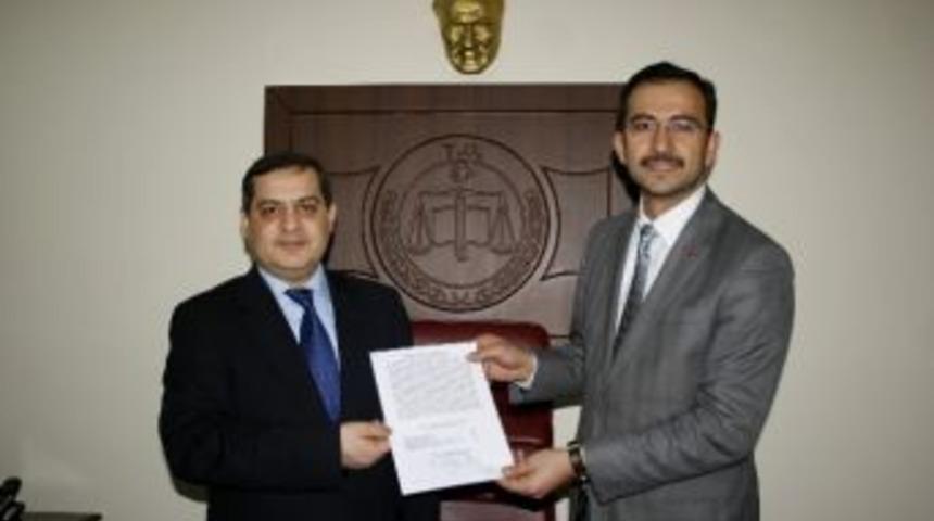 Ak Parti İl Başkanı Tanrıver, Mazbatasını Aldı