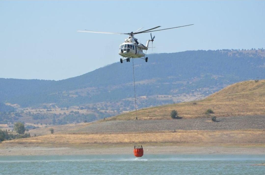 Orman Yangını Barajın Su Seviyesini D&uuml;ş&uuml;rd&uuml;