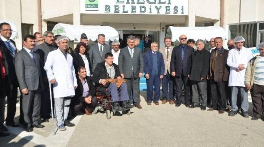 Ereğli&rsquo;de Engelli Gen&ccedil;lere İş İstihdamı