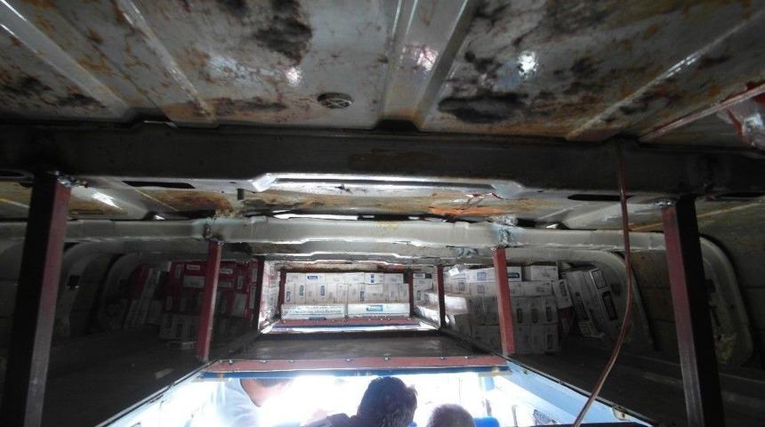 Bolu&rsquo;da Ka&ccedil;ak Sigara Operasyonu