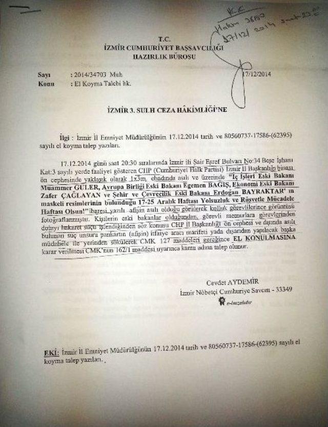 Chp Binasına Asılan Pankart Mahkeme Kararıyla İndi 1