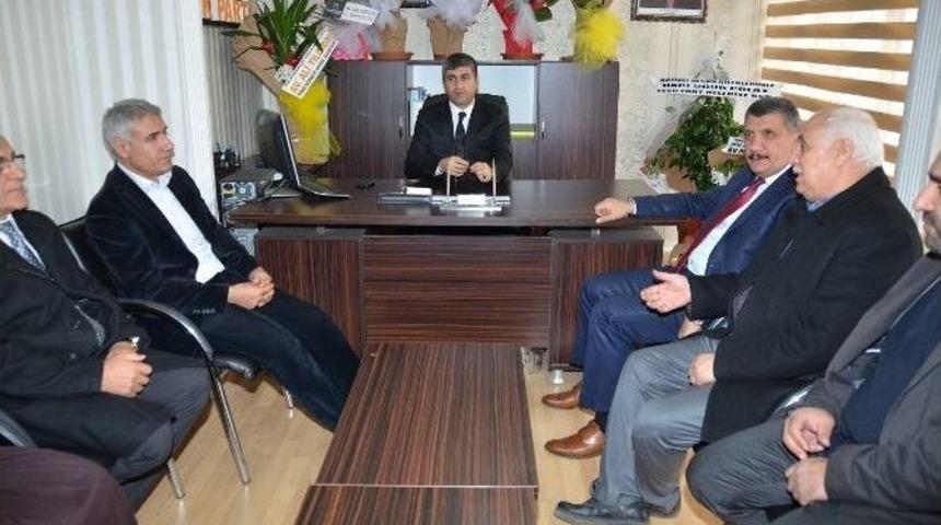 G&uuml;rkan&rsquo;dan, Yal&ccedil;ınkaya&rsquo;ya &ldquo;hayırlı Olsun&rdquo; Ziyareti