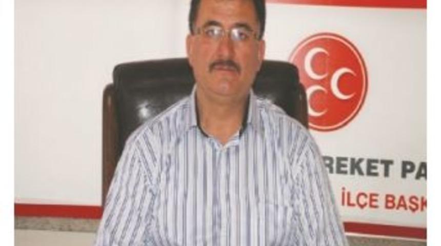 Mhp İl&ccedil;e Başkanı Bayram İstifa Etti