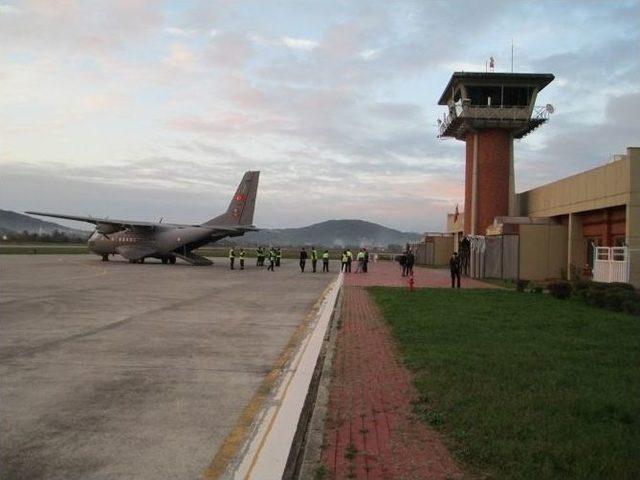 Zonguldak’tan Karaman’a Ttk Tahlisiye Ekibi Hava Yoluyla Gidiyor