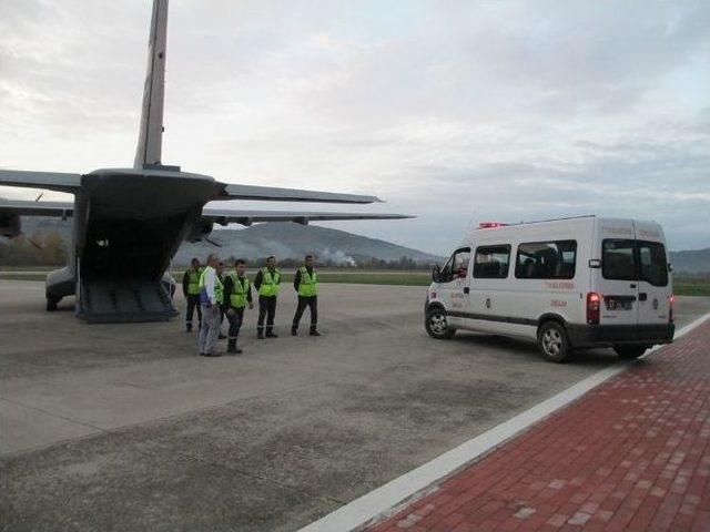 Zonguldak’tan Karaman’a Ttk Tahlisiye Ekibi Hava Yoluyla Gidiyor