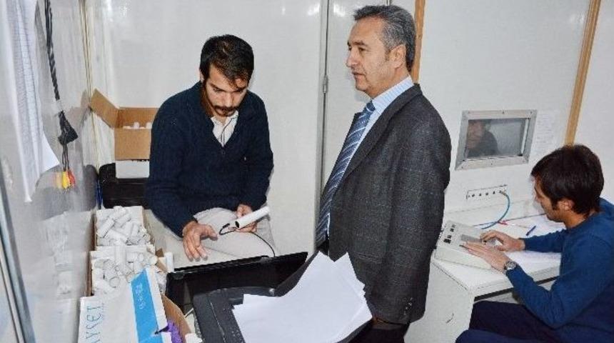 Belediye Personeli Sağlık Taramasından Ge&ccedil;ti