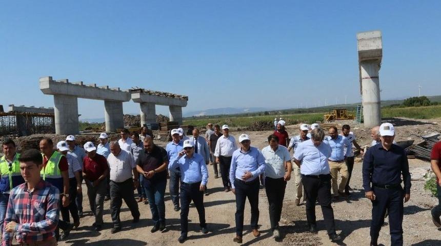 Akhisar Çevre Yolunda Çalışmalar Hızla İlerliyor