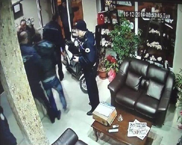 Hırsızlık Ş&uuml;phelisi Alarm Sistemi Sayesinde Yakalandı 3