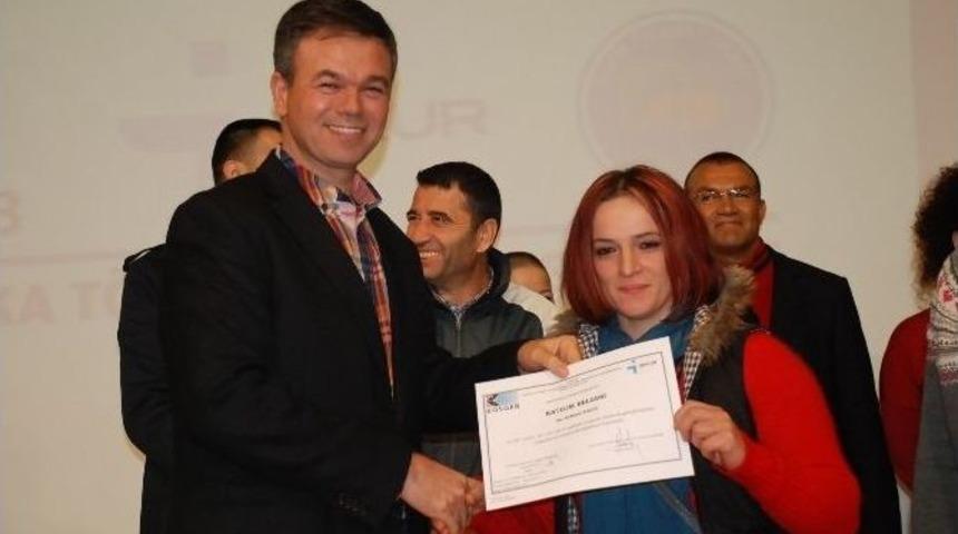 Didim&rsquo;de Yeni Girişimciler Belgelerini Aldı