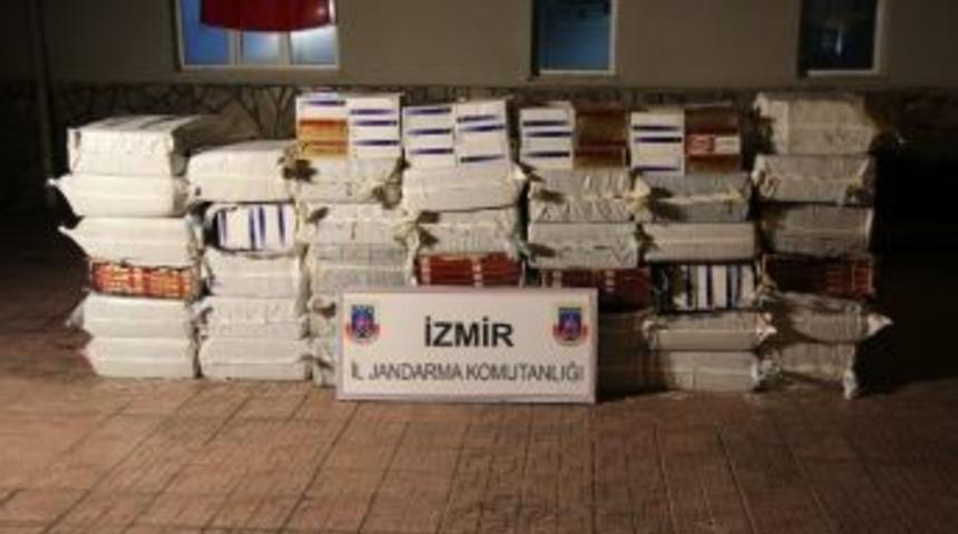 Bayındır&rsquo;da 50 Bin Paket Ka&ccedil;ak Sigara Elege&ccedil;irildi