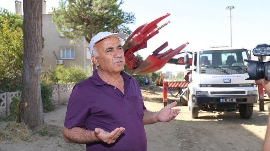 Ağa&ccedil; Nakillerine Vatandaşlardan Teşekk&uuml;r