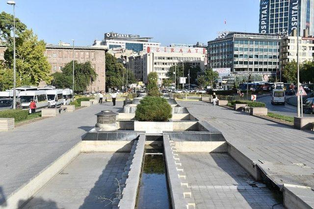 Ankara Büyükşehir’den Tbmm Önündeki Atatürk Meydanı Açıklaması