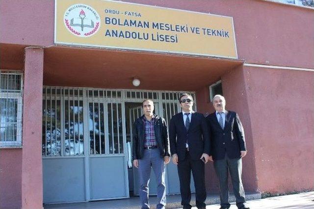 M&uuml;d&uuml;rden Meslek Lisesine Ziyaret 1