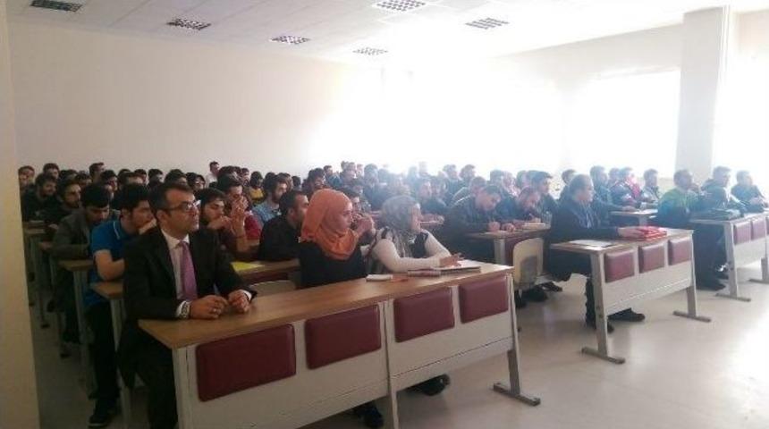 Erzincan &Uuml;niversitesi M&uuml;hendislik Fak&uuml;ltesi &Ouml;ğrencilerine 4 Ayrı Seminer