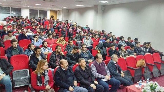 Erzincan &Uuml;niversitesi M&uuml;hendislik Fak&uuml;ltesi &Ouml;ğrencilerine 4 Ayrı Seminer 1