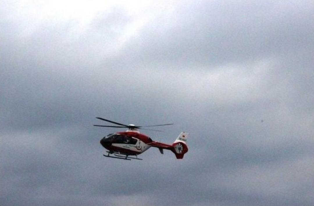 Ambulans Helikopterle Tekirdağ&rsquo;a Getirilen Hasta, Yaşam Savaşı Veriyor