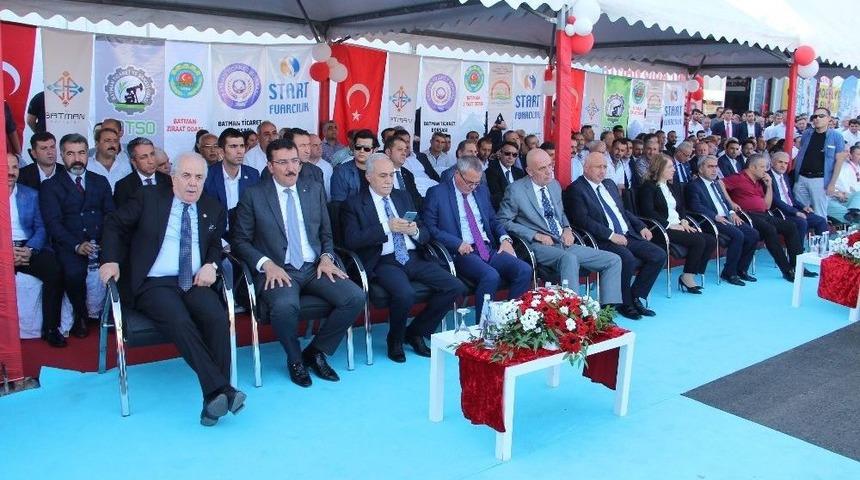 Bakanlar Batman&rsquo;da Fuar A&ccedil;ılışı Yaptı