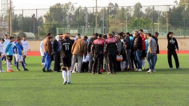 Dili Boğazına Kaçan Futbolcuyu Antrenörler Kurtardı