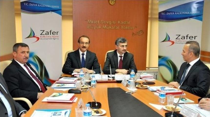 Zafer Kalkınma Ajansı Y&ouml;netim Kurulu Uşak&rsquo;ta Toplandı
