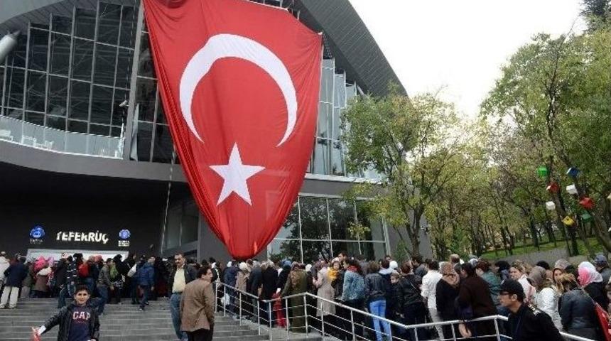 Teleferikte &lsquo;cumhuriyet Rekoru&rsquo;